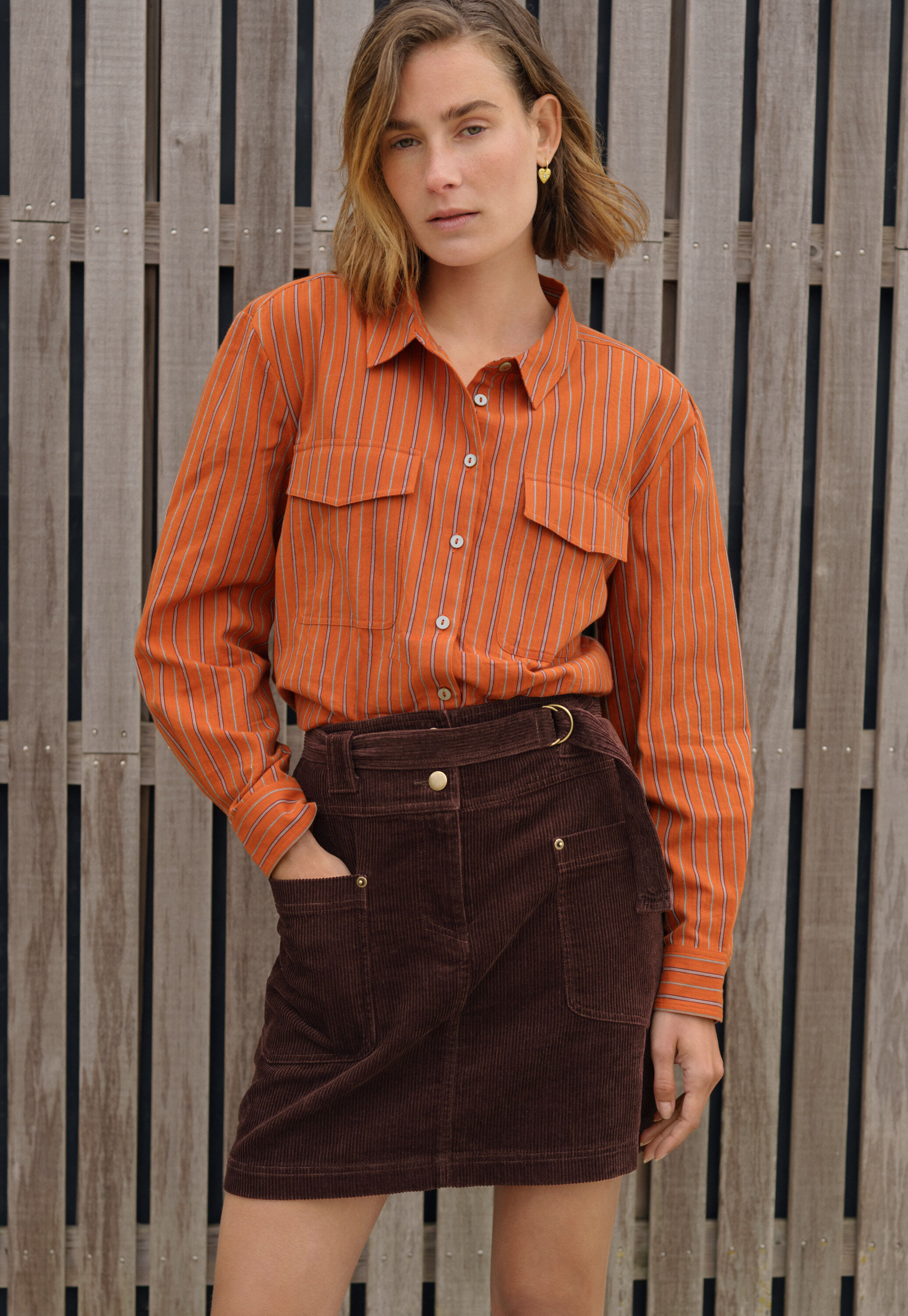 Gestreifte Bluse
