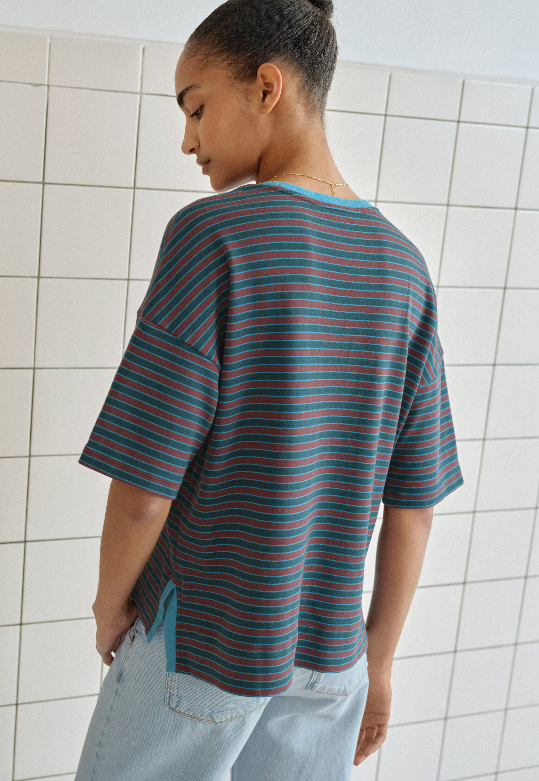 Gestreiftes T-Shirt