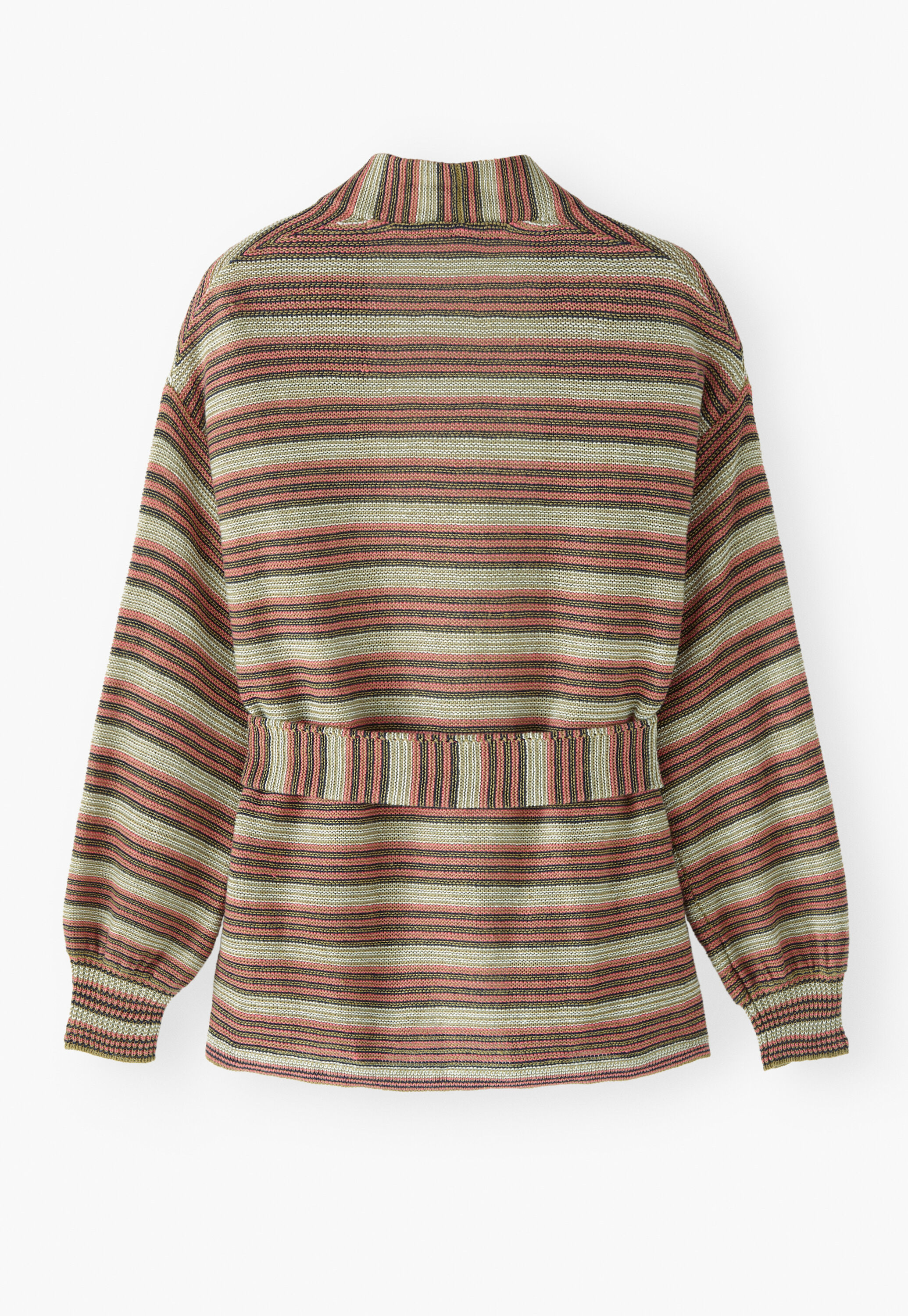 Gestreifter Cardigan