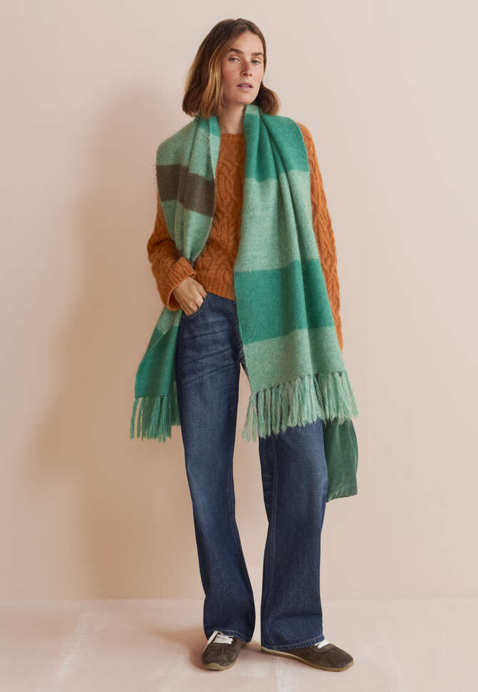 Zopfmuster-Pullover, Marmelade, completeTheLook