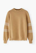 Raglanpullover, Sand, webstill