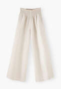 Culotte, Elfenbein, webstill