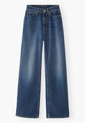 Boyfriend Jeans, Mittlere Waschung, webstill